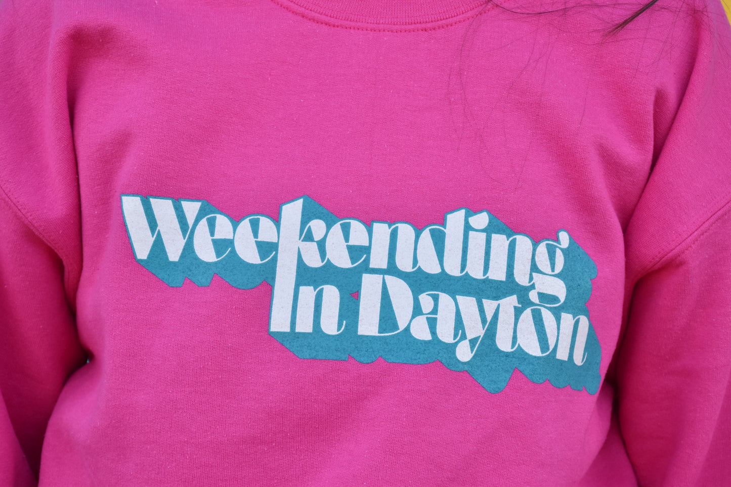 Dayton Flyers "Weekending" Crewneck
