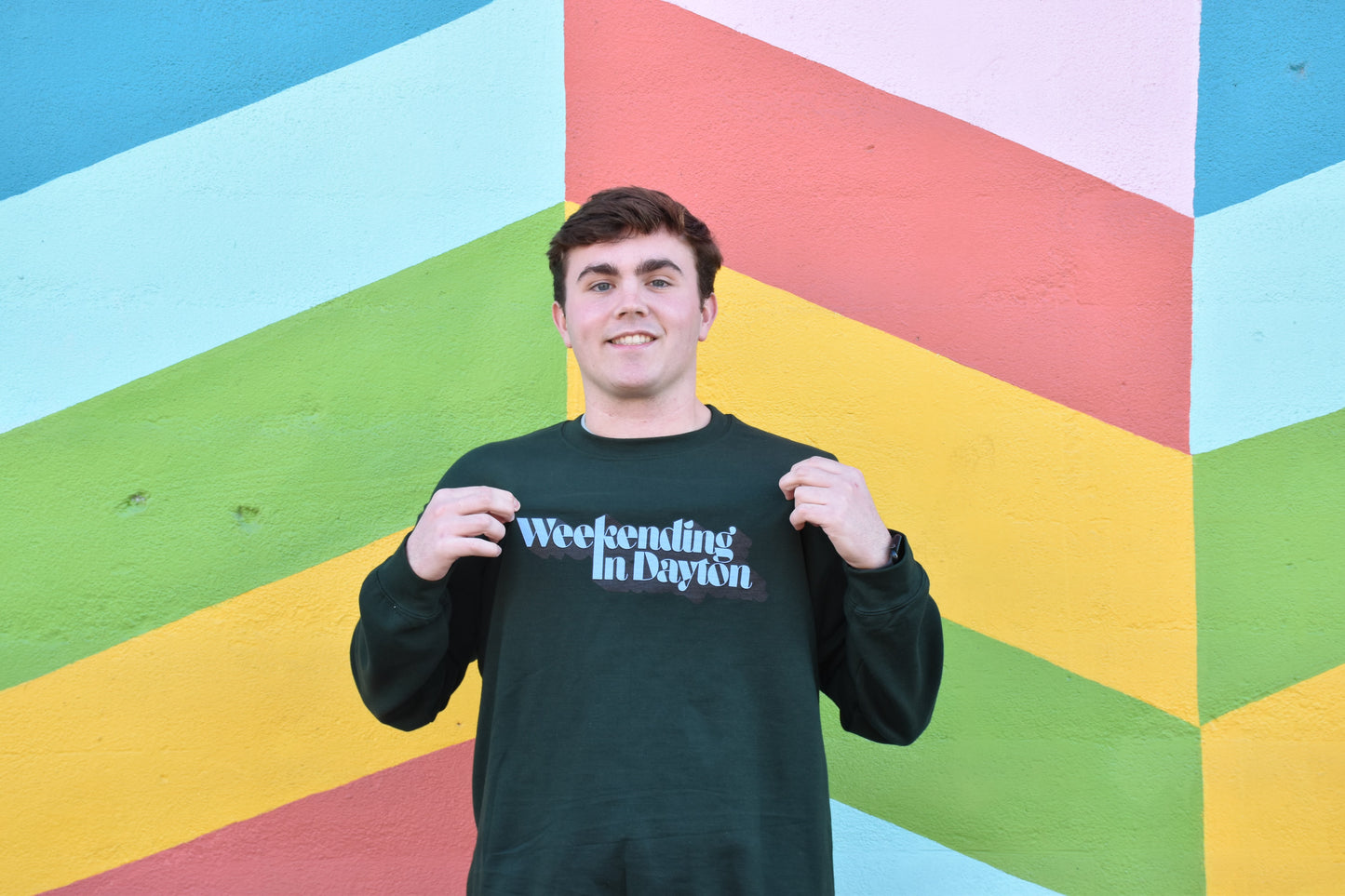 Dayton Flyers "Weekending" Crewneck