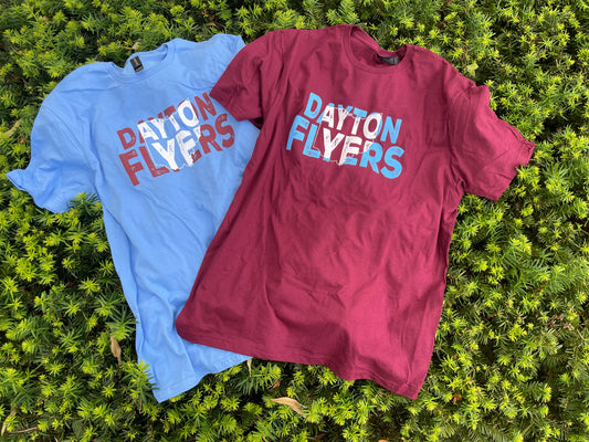 Dayton Flyers "State Outline" T-Shirt