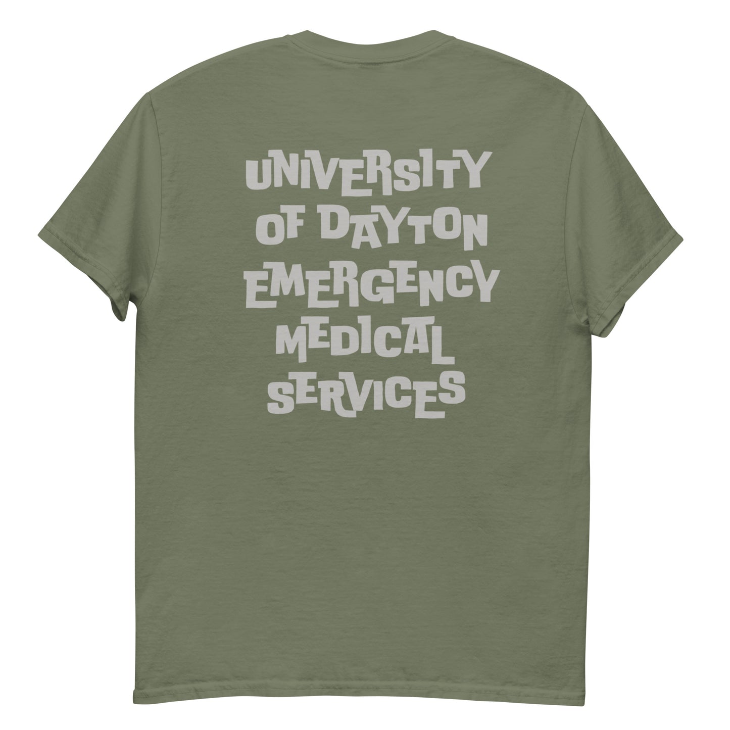 UD front and back EMS tee!