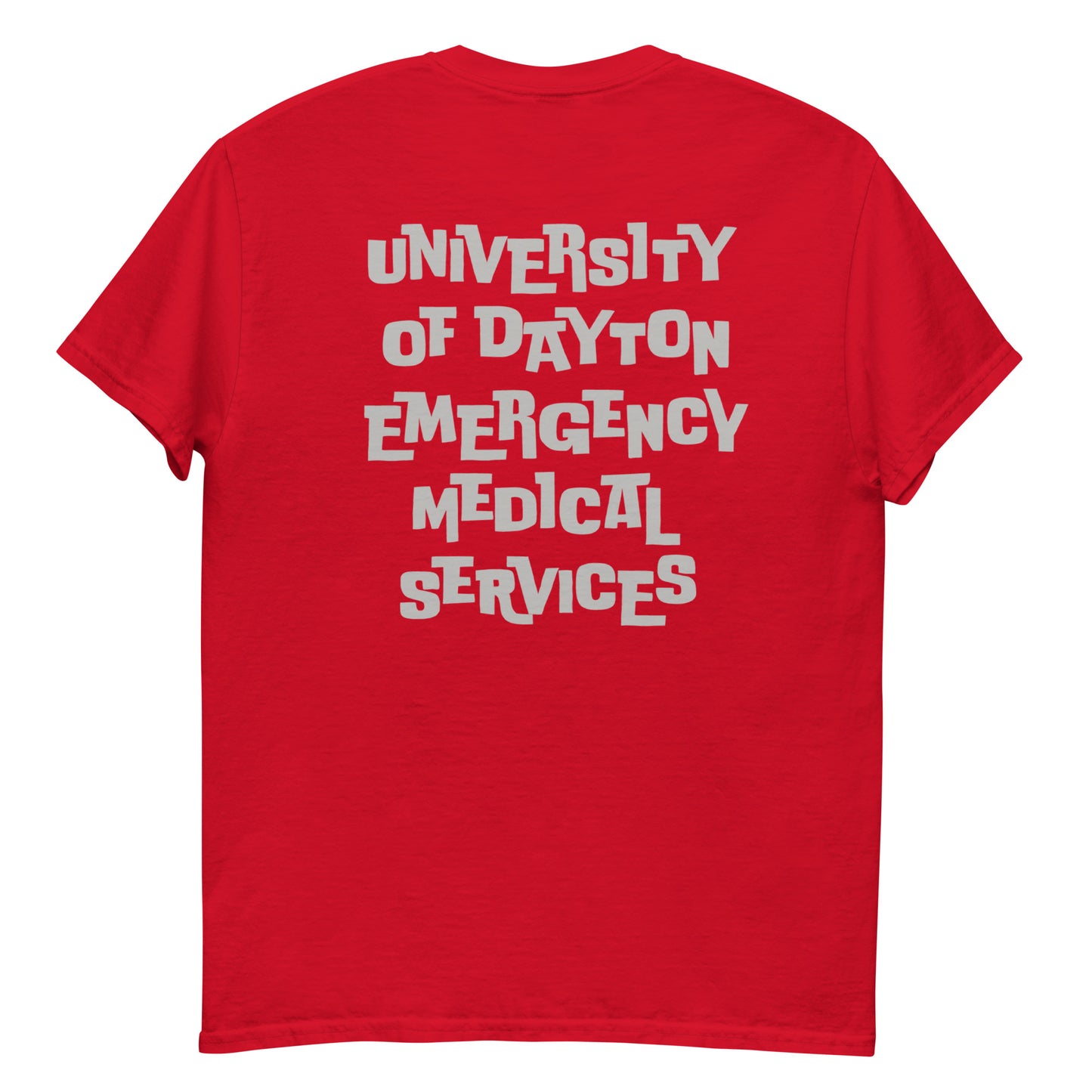 UD front and back EMS tee!