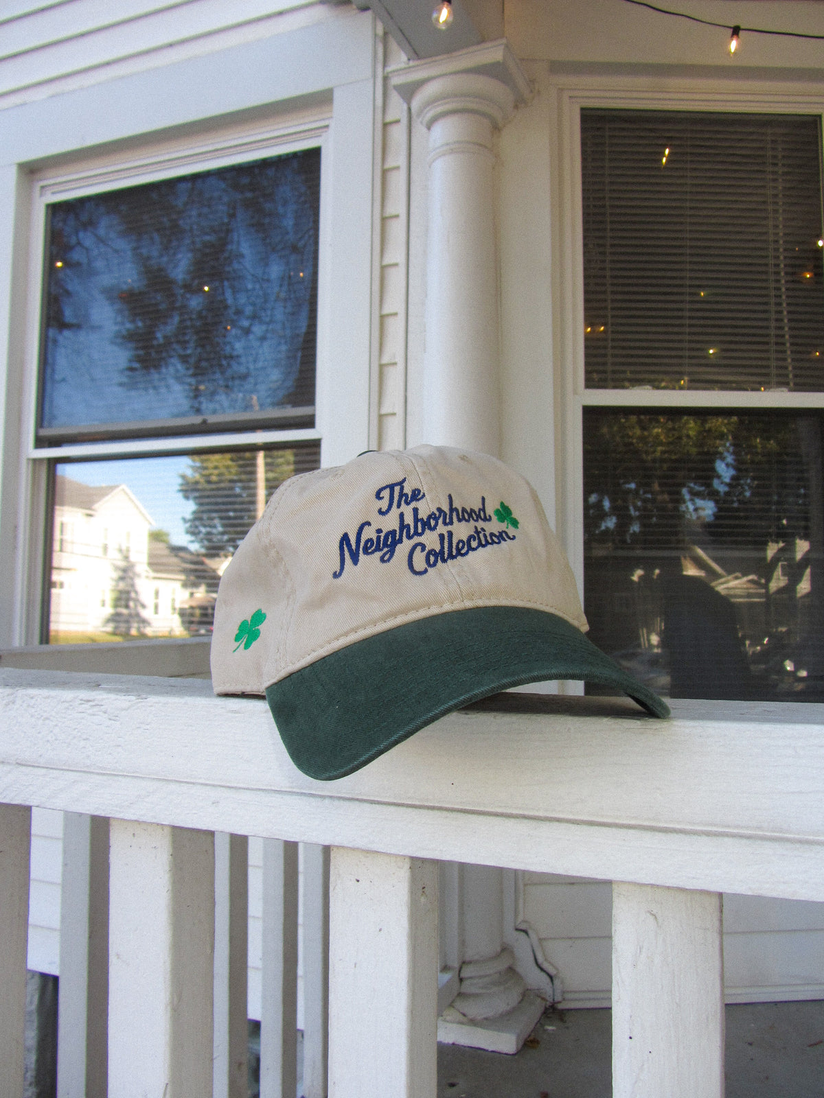 Neighborhood Collection Embroidered Hat - Green