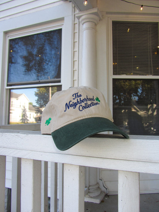 Neighborhood Collection Embroidered Hat - Green